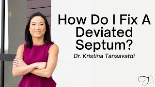 How do I fix a deviated septum? Will it change the shape of my nose? | Dr. T