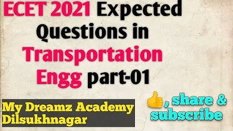 TE  ECET2021 EXPECTED QUESTIONS PART-1