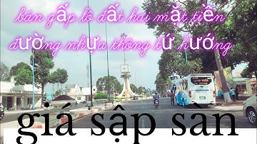 Không thể tin nổi lô góc hai mặt tiền đường nhựa thông mà giá chỉ bằng lô trong.