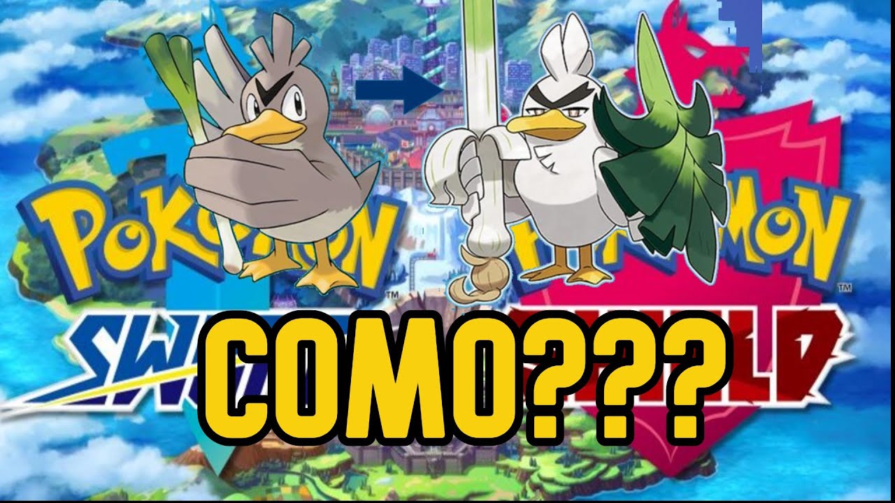 Como evoluir Farfetch'd para Sirfetch'd em Pokémon Sword & Shield