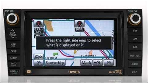 Navigation (map screen preferences) Sequoia/Tundra Toyota of Slidell