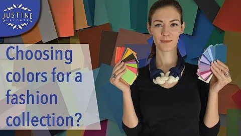 How to choose colors for a fashion collection? | Find your color palette | Justine Leconte