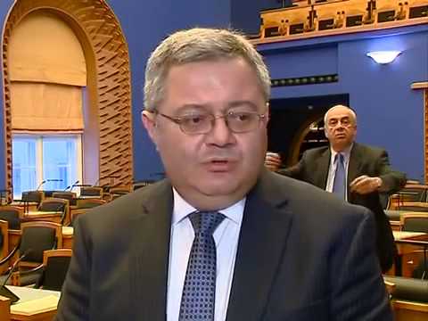 ესტონეთის პარალამენტის თავმჯომარესთან შეხვედრის შესახებ.