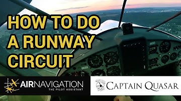 Air Navigation Pro - How to do a runway circuit