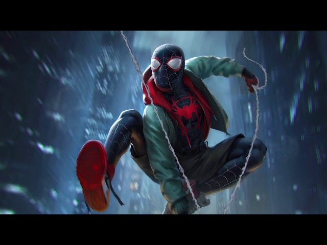 Видео Живые обои «Miles Morales Spiderman Marvel 4K»