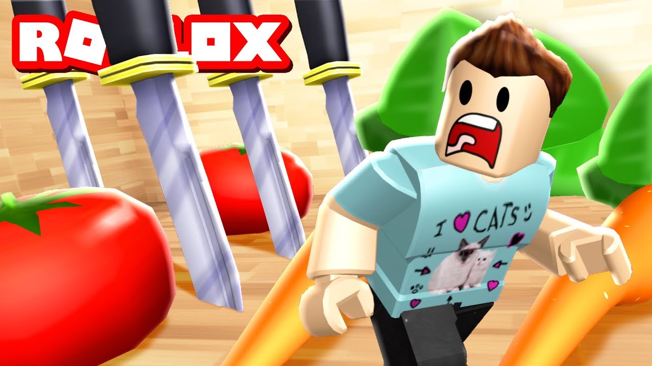 Escape The Kitchen Obby In Roblox Youtube - denis has become evil roblox the denisdaily obby youtube