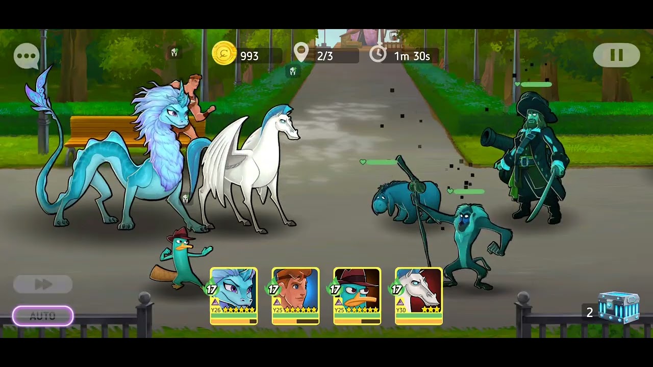 Disney Heroes: Battle Mode Foreheads Colliding (P2)