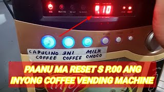 #COFFEE VENDING MACHINE #HOW TO SET P.10 TO P.00