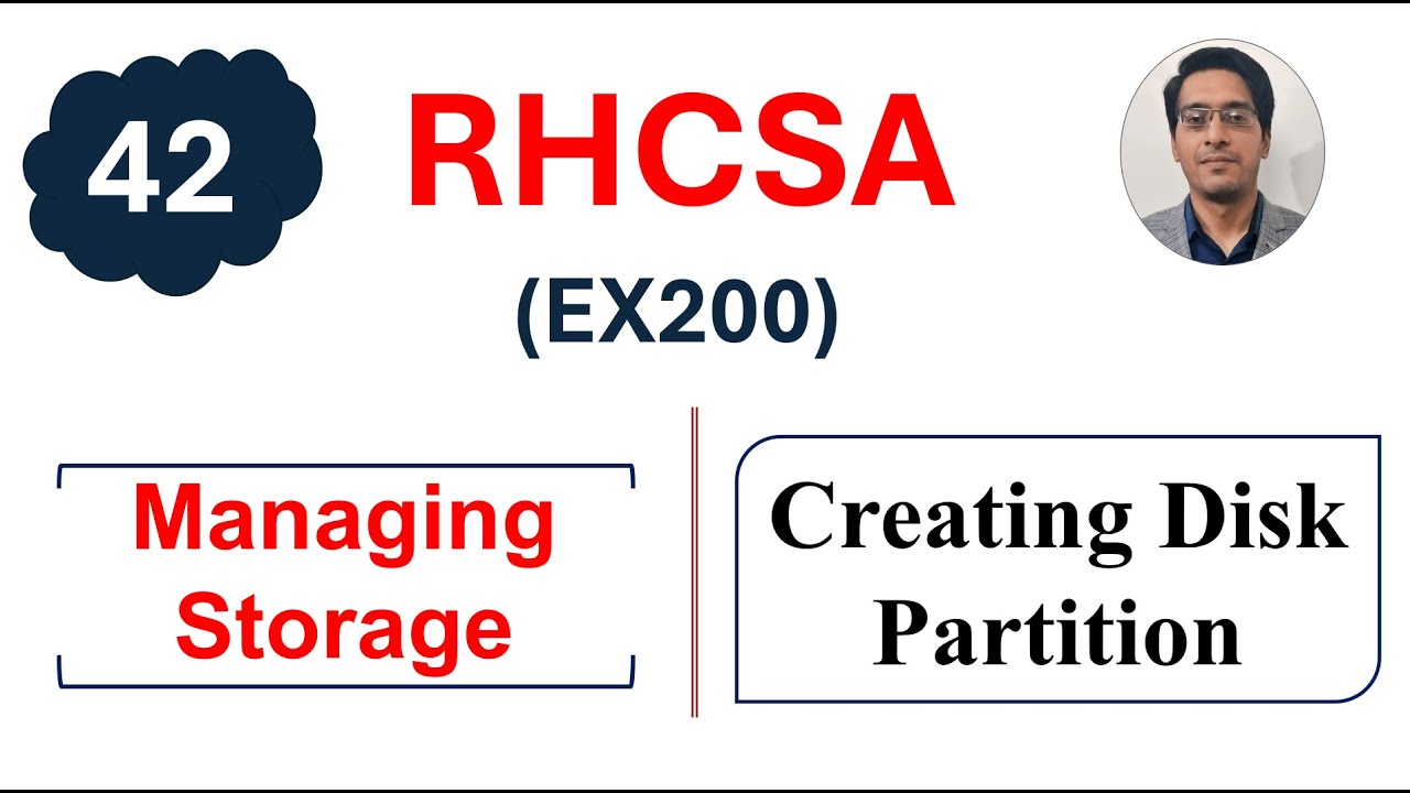 Master Disk Partitioning with fdisk || RHCSA Complete Course - YouTube