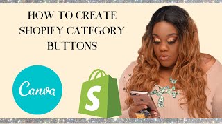 HOW TO USE CANVA FOR CREATING A SHOPIFY CATEGORY IMAGE || SHOPIFY CATEGORY DESIGN WITH CANVA 2020.