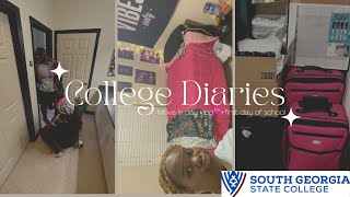 Move in day 2023| First day of class❣️ SGSC💙🤍🦅