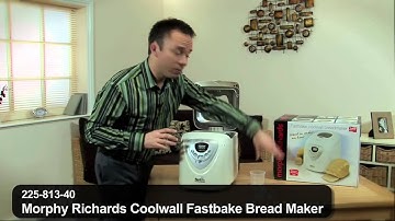 Morphy Richards Coolwall Fastbake Bread Maker by 24studio