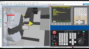 SwanCNC 6 G76 rosca conica TPI