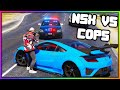 GTA 5 Roleplay - NSX vs COPS POLICE CHASE | RedlineRP