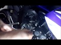 Yamaha R1,  óleo velho fez um estrago na embreagem da 2007 parte 1 de 3.