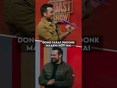 @FlyingBeast320 receives a gift from @ashishsolanki_1 🔥 #shorts #roast #comedyshorts