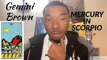 Mercury In SCORPIO Man or Woman| 8th House Astrology | Gemini Brown