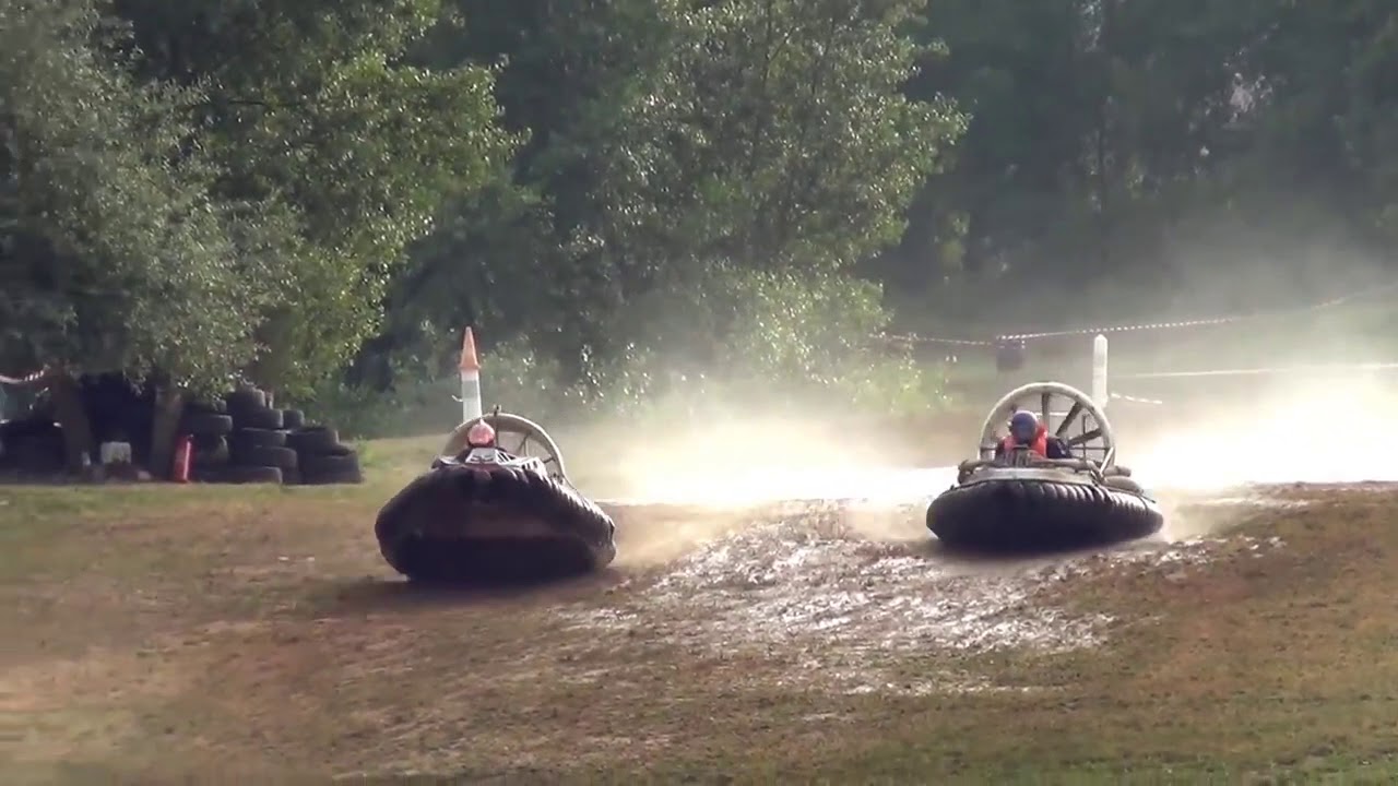 Highlights from a European hovercraft race meeting! - YouTube