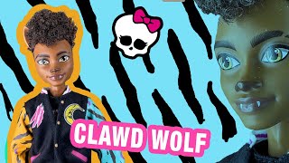 CUTE BUT NOT ENOUGH? | Monster High G3 Clawd Wolf doll unboxing & review! 🐺🏀