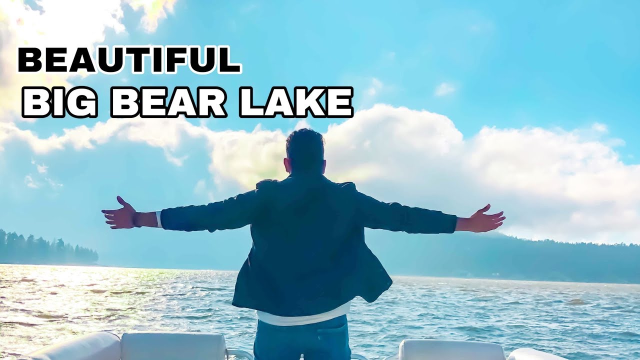 Vlog15 We Rented Luxury Pontoon in Big Bear YouTube