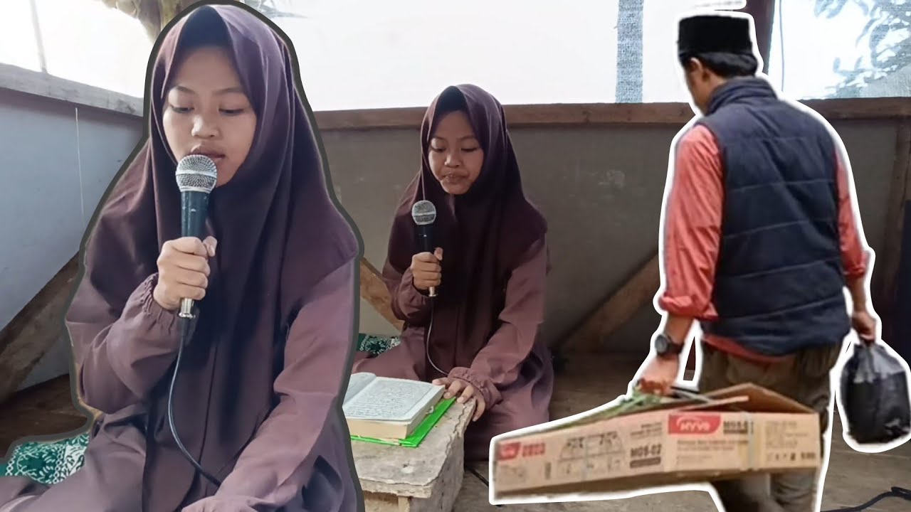 AKHIRNYA PARA SANTRI QORI INI KEDATANAGAN PAKET DARI MALAYSIA DAN AMERIKA