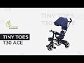 R for rabbit tiny toes t30 ace tricycle for kids installation