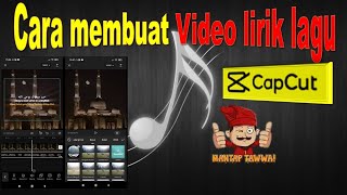 Cara membuat video lirik lagu di capcut screenshot 3