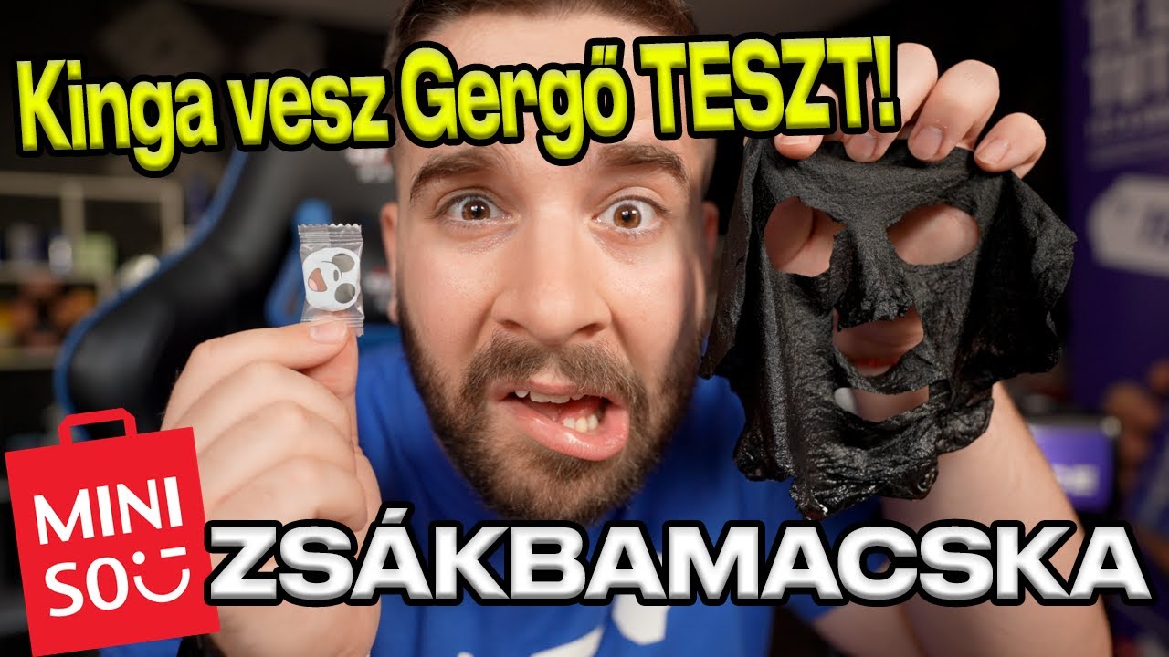 FEKETE arcmaszk és BÜDÖS illatosító ! | Kinga VESZ, Gergő TESZT !