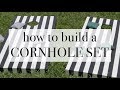 How To Build a Cornhole Set: DIY Tutorial How To Build a Cornhole Set: DIY Tutorial