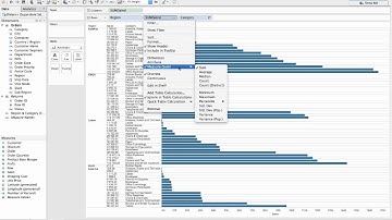 Sort by RANK in Tableau Desktop (in Swedish)