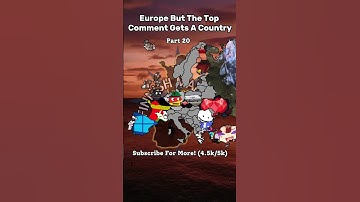 Europe But Top Comment Gets A Country #map #mapping #viral #video #shorts #short #shortvideo #fyp