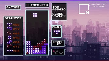 3 Maxouts in a Row - NES Tetris