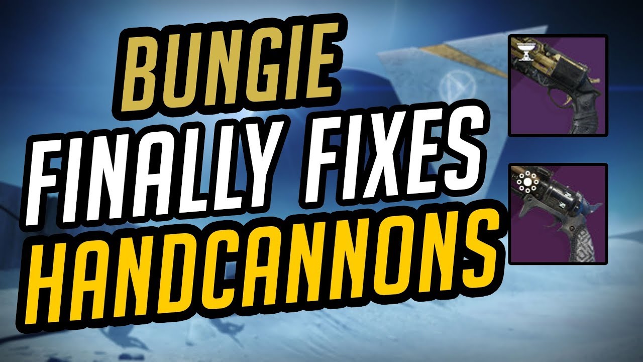 Destiny 2 : BUNGIE IS FINALLY FIXING handcannons On Console | Shadow Keep Sandbox Update