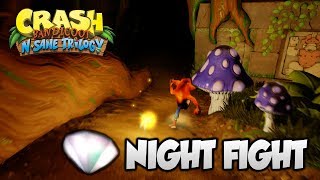 Crash Bandicoot 2 - Night Fight 1St Clear Gem And All Boxes Ps4 N Sane Trilogy