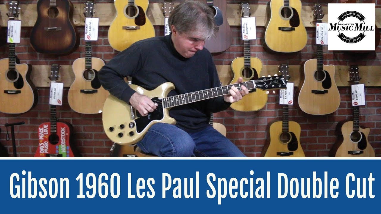 Gibson Custom 1960 Les Paul Special Double Cut Reissue Vos Tv Yellow Demo Youtube