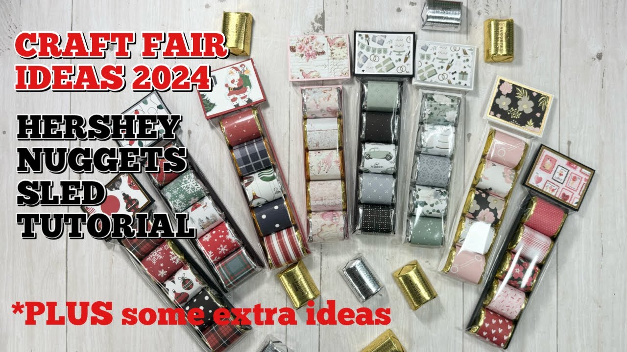 Идеи для ярмарки рукоделия 2024, серия 7 — санки Hershey Nugget Sled | Идеи подарков на Рождество...