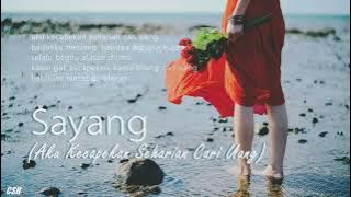 Sayang (Aku Kecapekan Seharian Cari Uang)  -  DJ Remix【Ringtone】