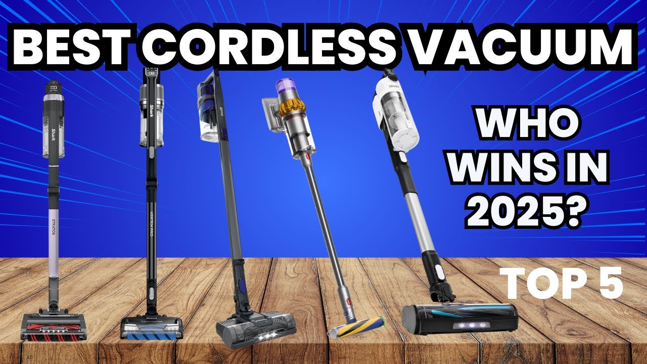 Top 5 BEST CORDLESS VACUUMS of 2025! Find Your Perfect CORDLESS VACUUM ...