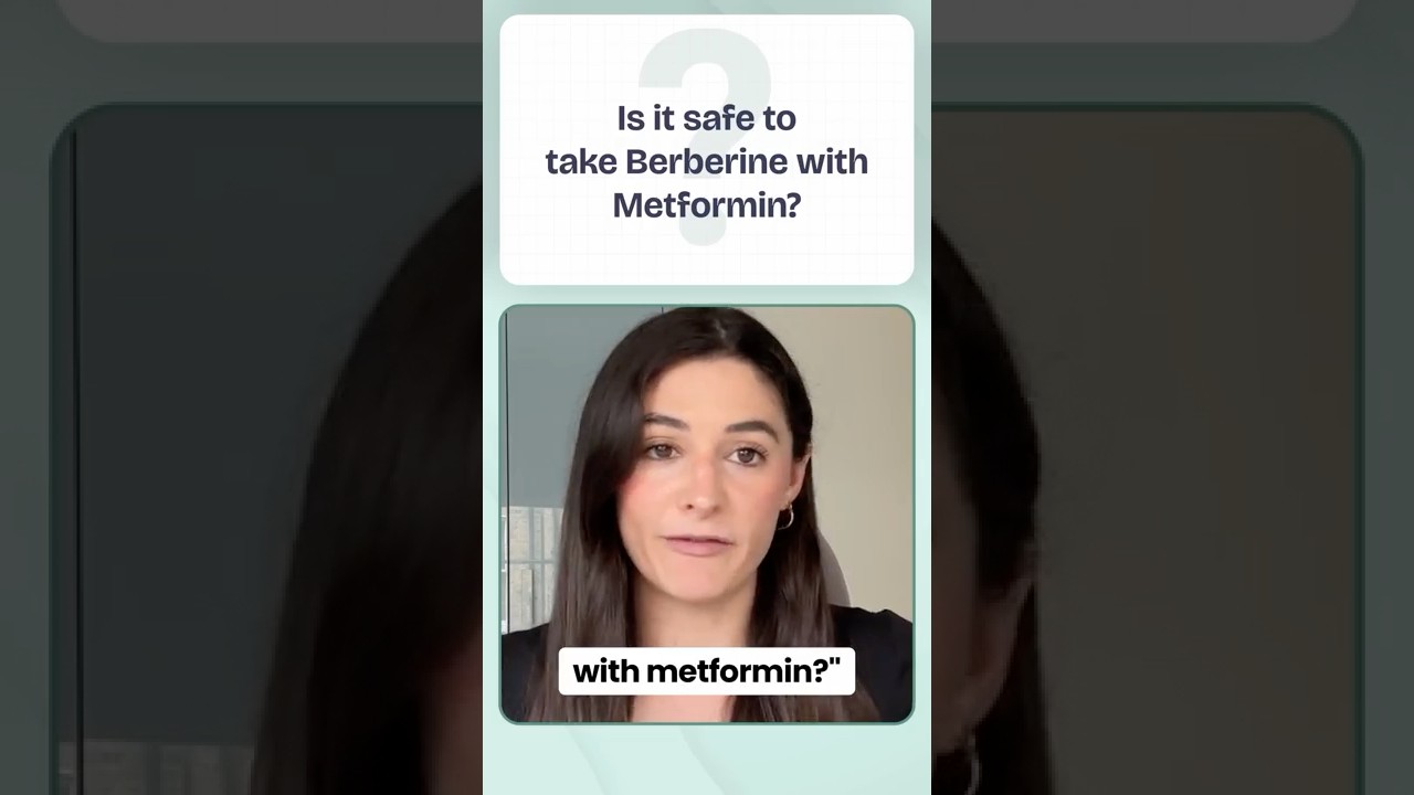 Can you take berberine with metformin