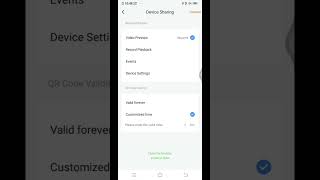 Falcon 4G Application Device Sharing Option Info screenshot 2
