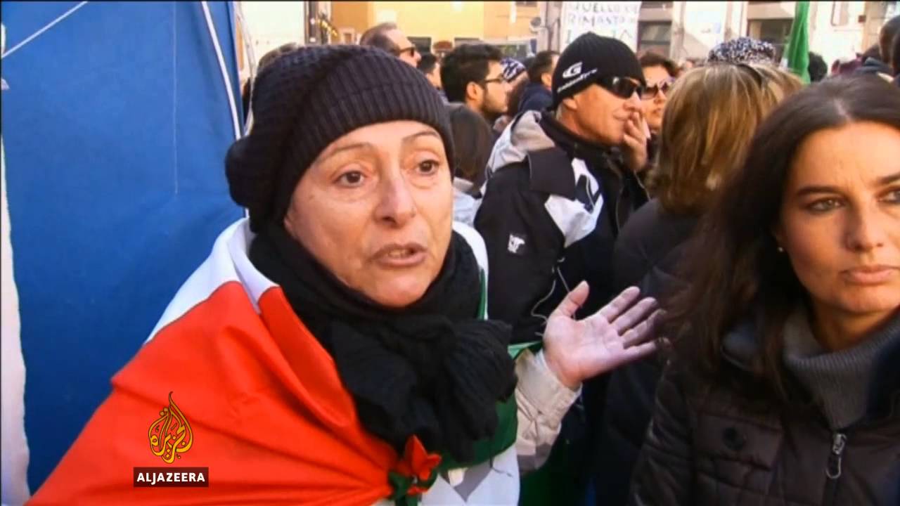 تصويت بالثقة في الحكومة الإيطالية
