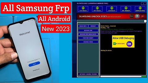 Android 13 Ui 5.1 Frp | Samsung Device ( Google Account) One Click Frp Remove A02,A51,A73,A32,A53