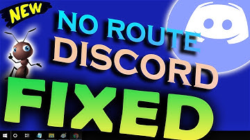 Discord Error No Route [Fixed] How to fix NO ROUTE Error on Discord - Windows 10 \ 8 \ 7