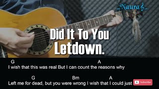 Letdown. - Did It To You Guitar Chords Lyrics