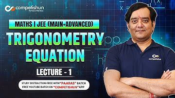 #1-Trigonometric Equation-General Solution IIT JEE MATHS Online Videos