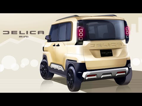 New 2026 Mitsubishi Delica Mini - Best Japanese Tiny Kei Car Interior & Exterior