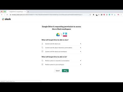 How to ADD GOOGLE DRIVE to SLACK?