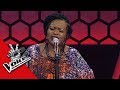 Peryne tam tam sally nyolo  auditions  laveugle   thevoiceafrique francophone 2017