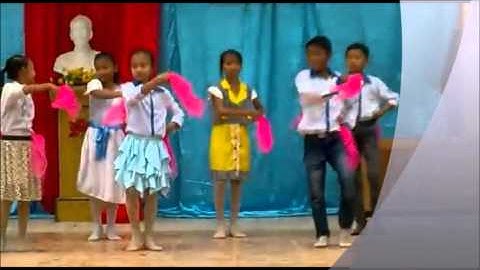 Bụi phấn múa hát hội diễn văn nghệ trường THCS Hùng Sơn Huyện Tĩnh Gia