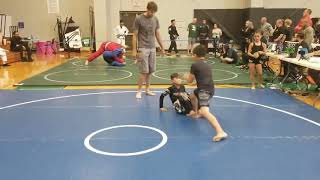 TRISTAN CABALLERO 10-11 YEAR OLD NOGI ABSOLUTE  WINNER BY DARCE